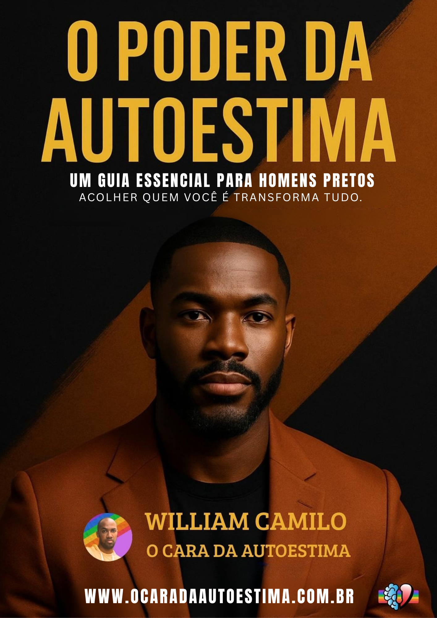 Capa do eBook O Poder da Autoestima: um guia prático para homens pretos