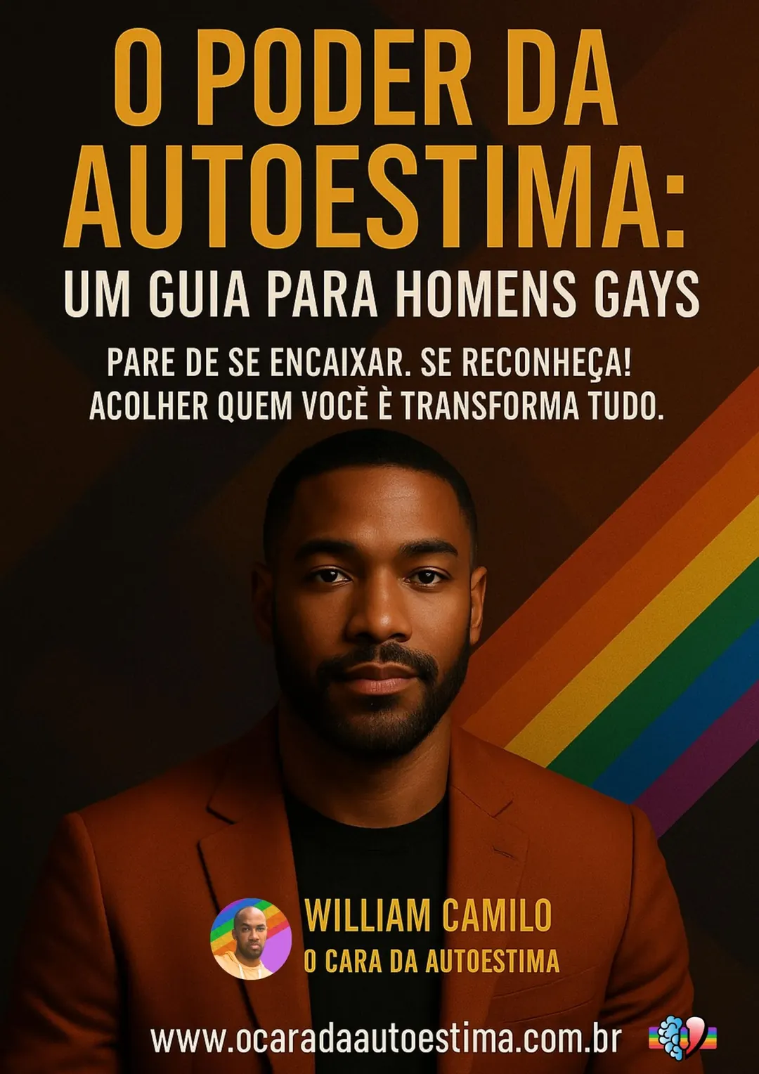 Capa do eBook O Poder da Autoestima: um guia para homens gays