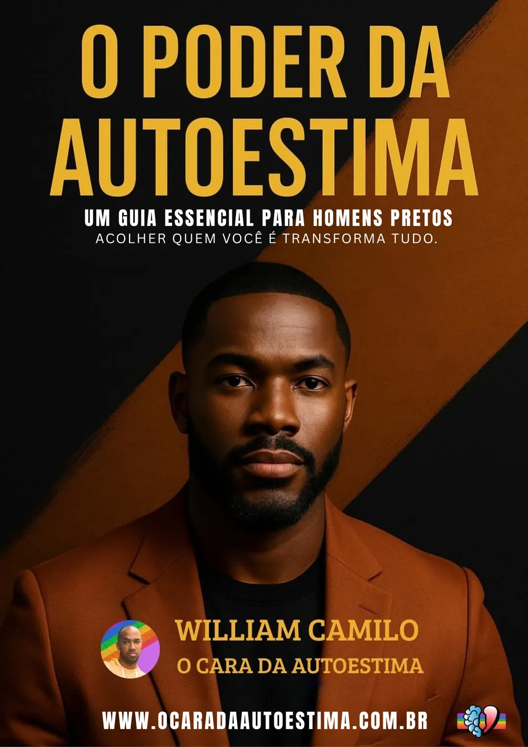 Capa do eBook O Poder da Autoestima: um guia prático para homens pretos