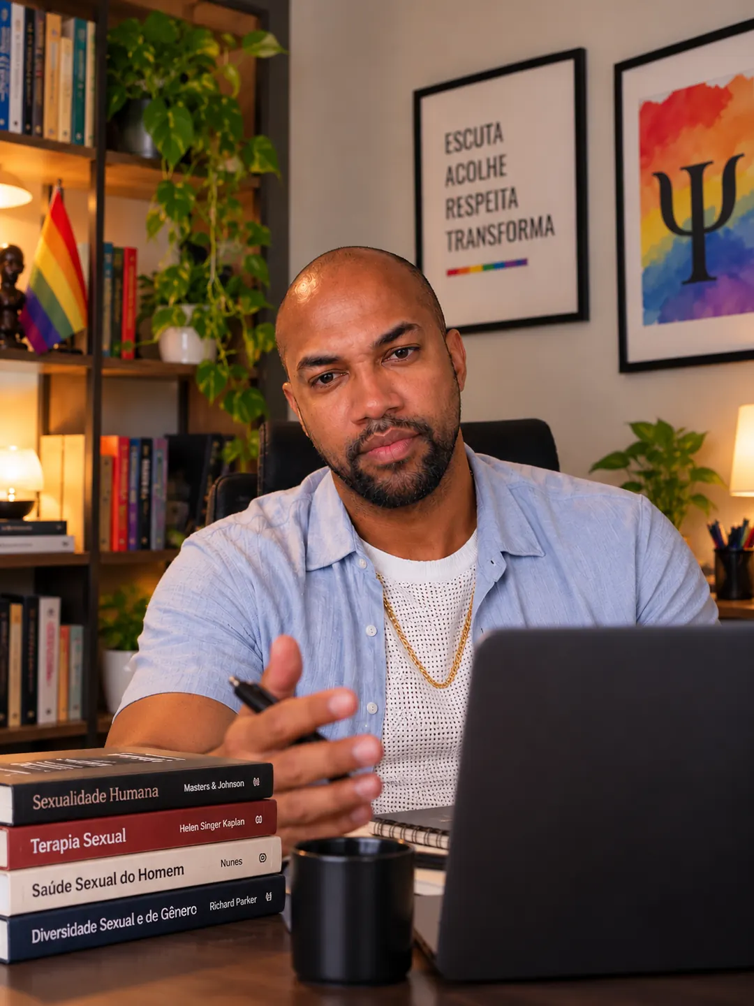 William Camilo, psicólogo e sexólogo, atendimento online